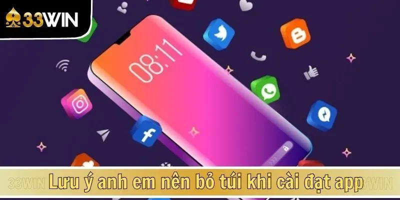 Lưu ý anh em nên bỏ túi khi cài đặt app